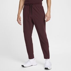 NEW Nike Unlimited Men's Dri-FIT Zip Cuff Versatile Joggers BURGUNDY Sz MEDIUM